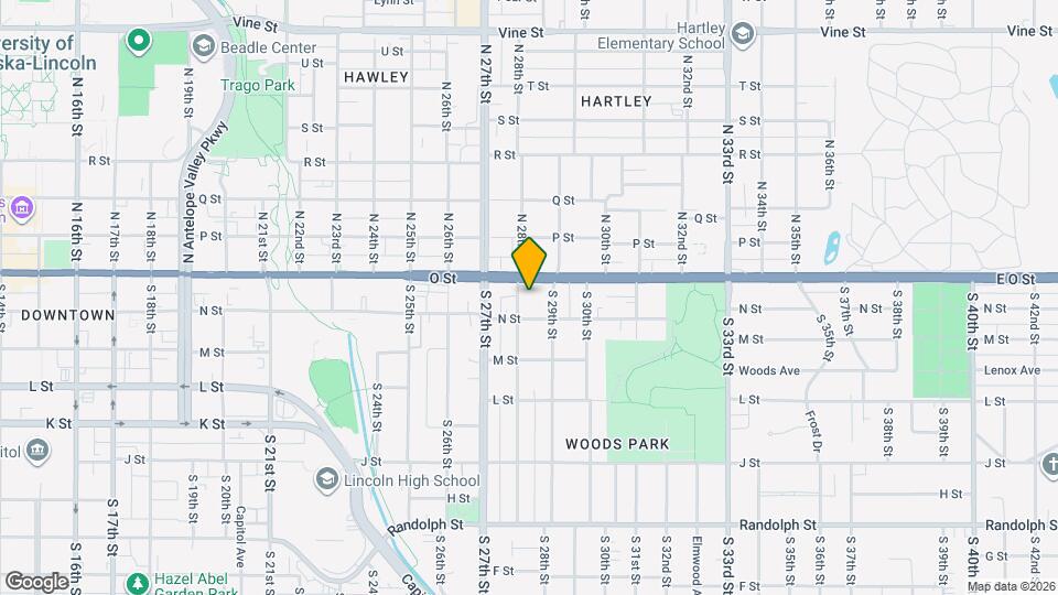 126 S 28th St Map and Location Details