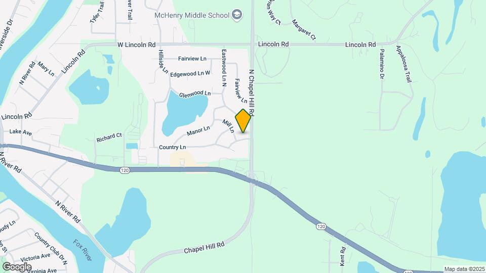 2102 Country Ln Map and Location Details