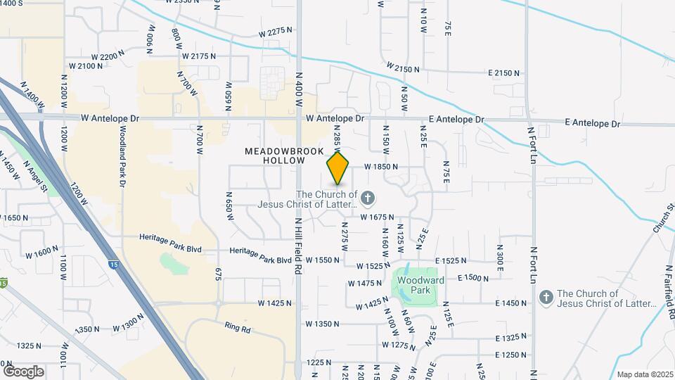 1775 W 1775 N Map and Location Details