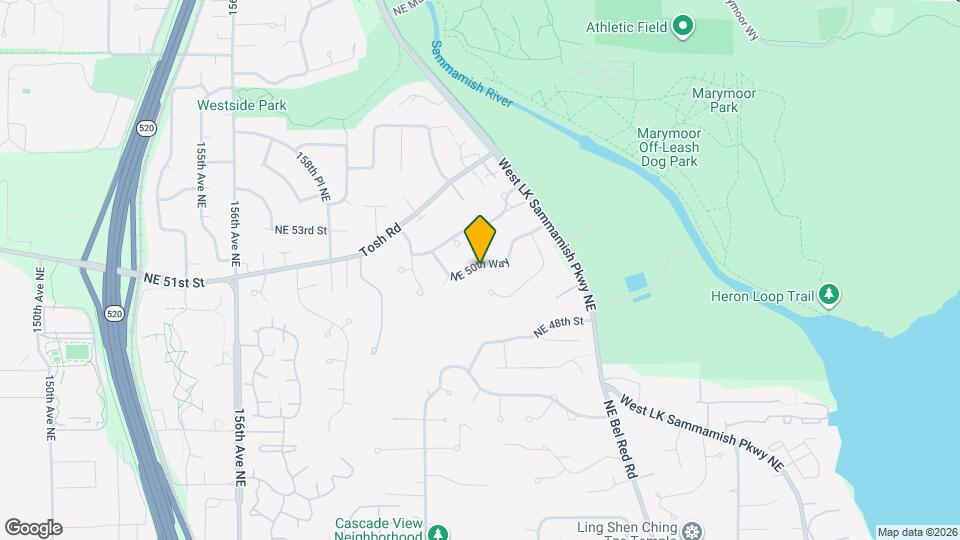 16323 NE 50th Way Map and Location Details