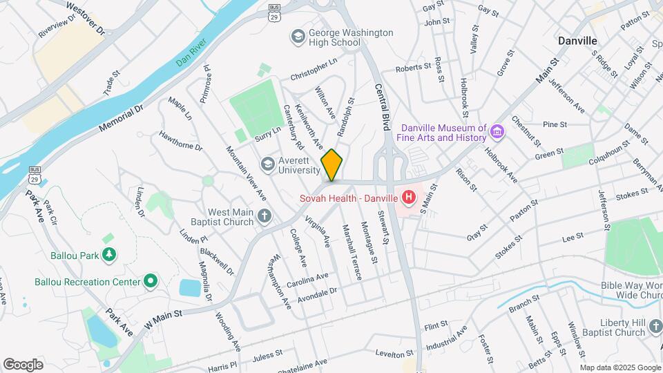 291 W Main St Map and Location Details