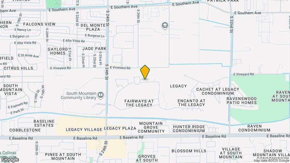 6848 S 27th St Map and Location Details