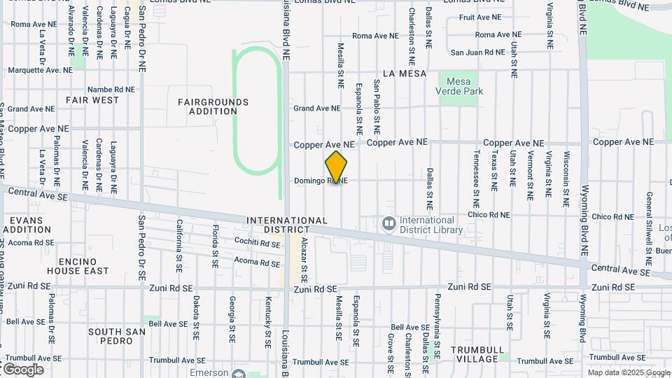 157 Mesilla St NE Map and Location Details