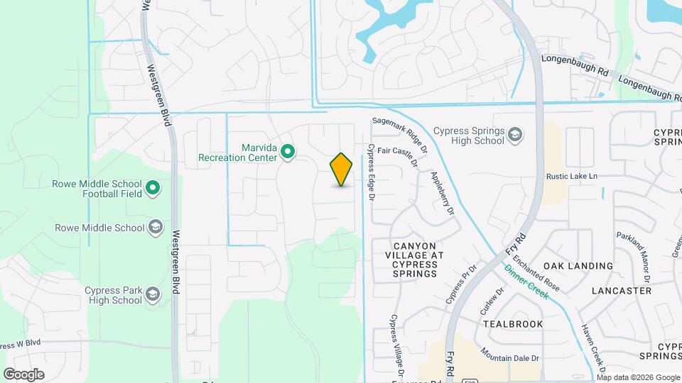 21023 Treasure Gate Ln Map and Location Details