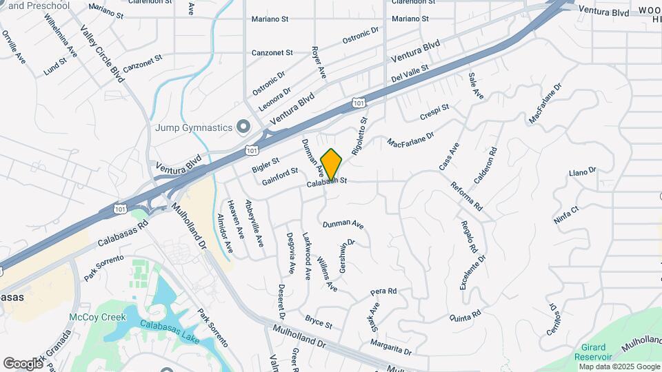 22912 Calabash St Map and Location Details