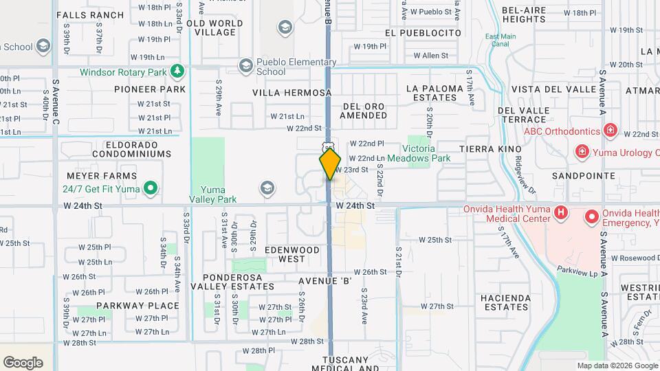 Regency Square Apartments Map and Location Details