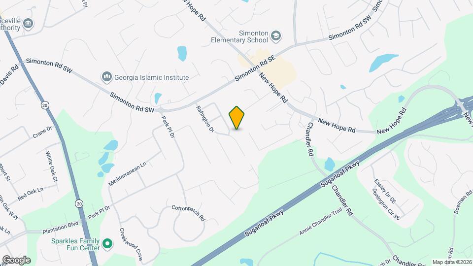 1070 Rafington Dr Map and Location Details