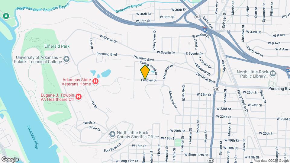 2115 Fendley Dr Map and Location Details