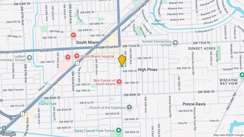 7560 SW 56th Ct Map and Location Details