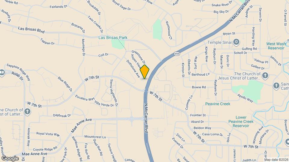 2402 Skyview Dr Map and Location Details