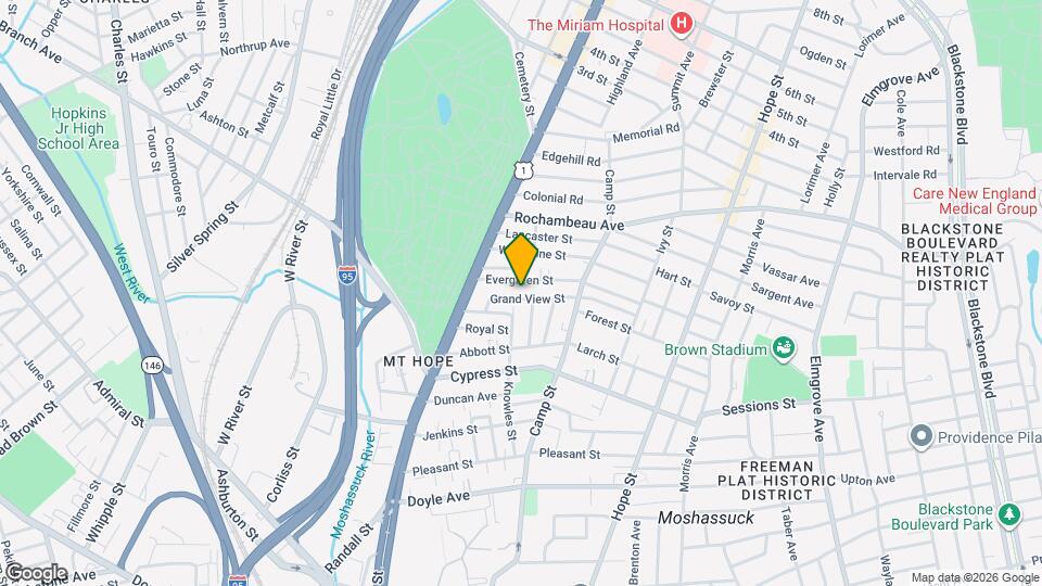 78 Grand View St Map and Location Details