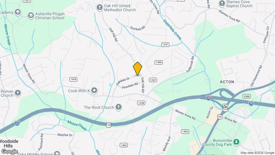 74 Oakdale Dr Map and Location Details