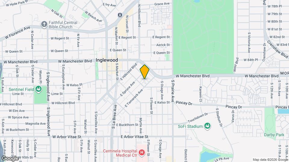 421 E Tamarack Ave, Unit 61 Map and Location Details