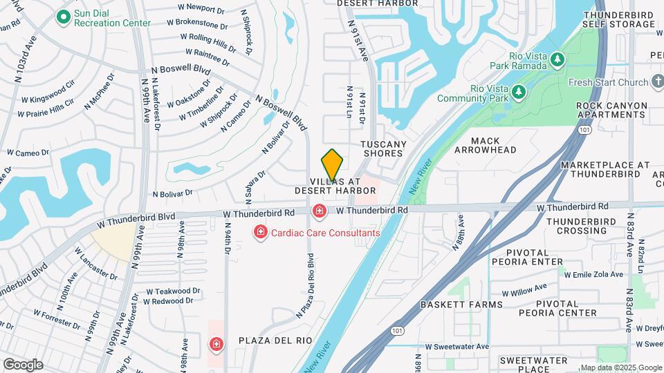 13874 N 91st Dr Map and Location Details
