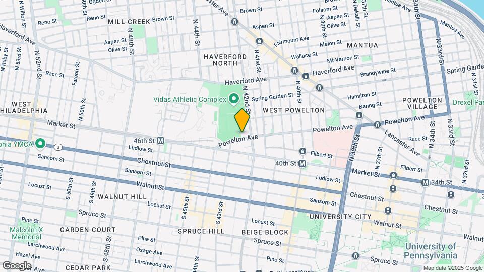 4225 Powelton Ave Map and Location Details