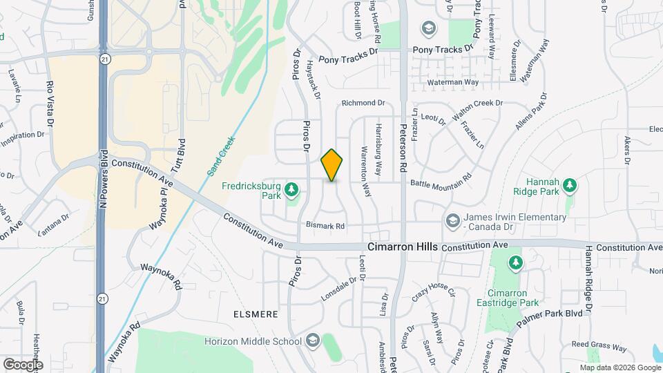 2770 Richmond Dr Map and Location Details