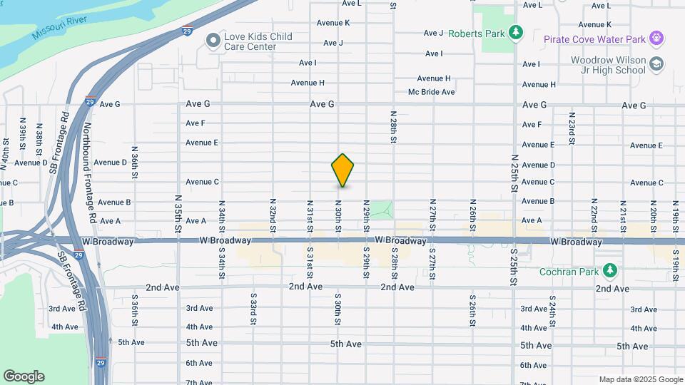 209 N 30th St Map and Location Details