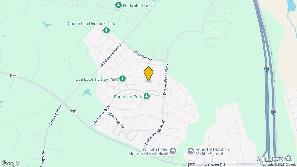 347 Skyline Ridge Dr Map and Location Details