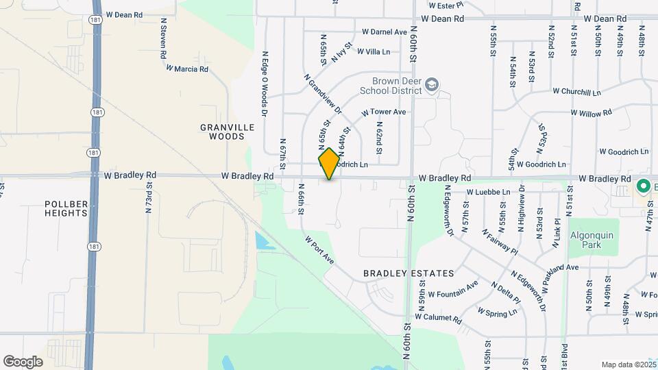 Bradley Place Townhomes Map and Location Details