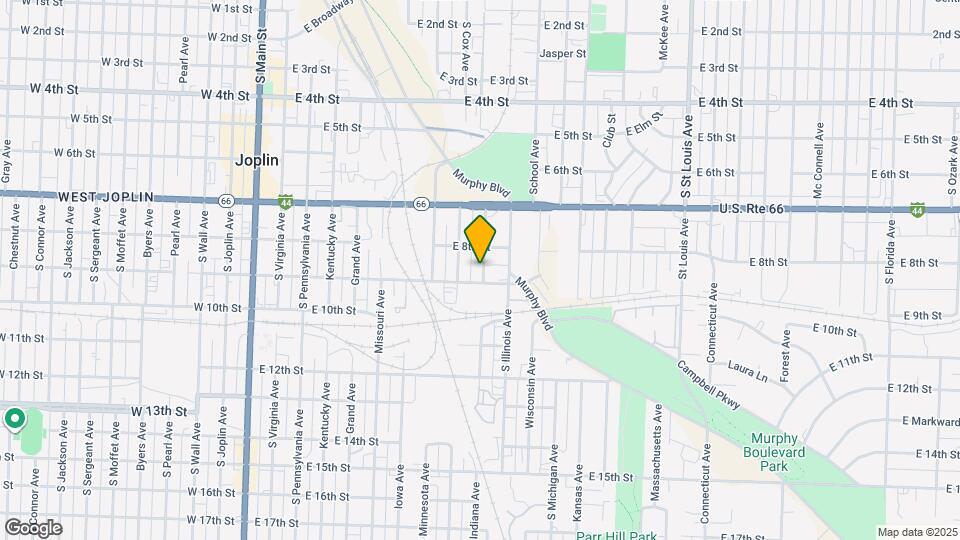 820 N Indiana Ave Map and Location Details