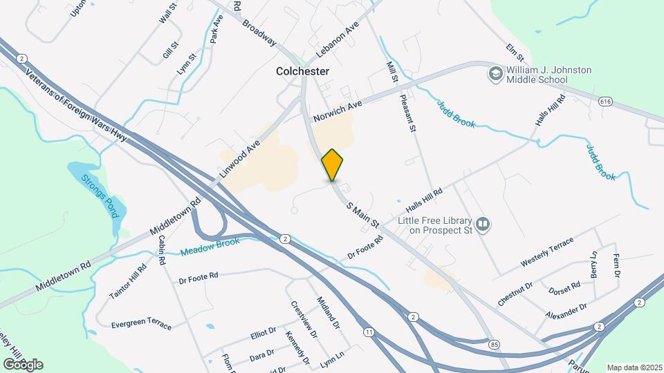 208 S Main St., Unit Carriage House Map and Location Details