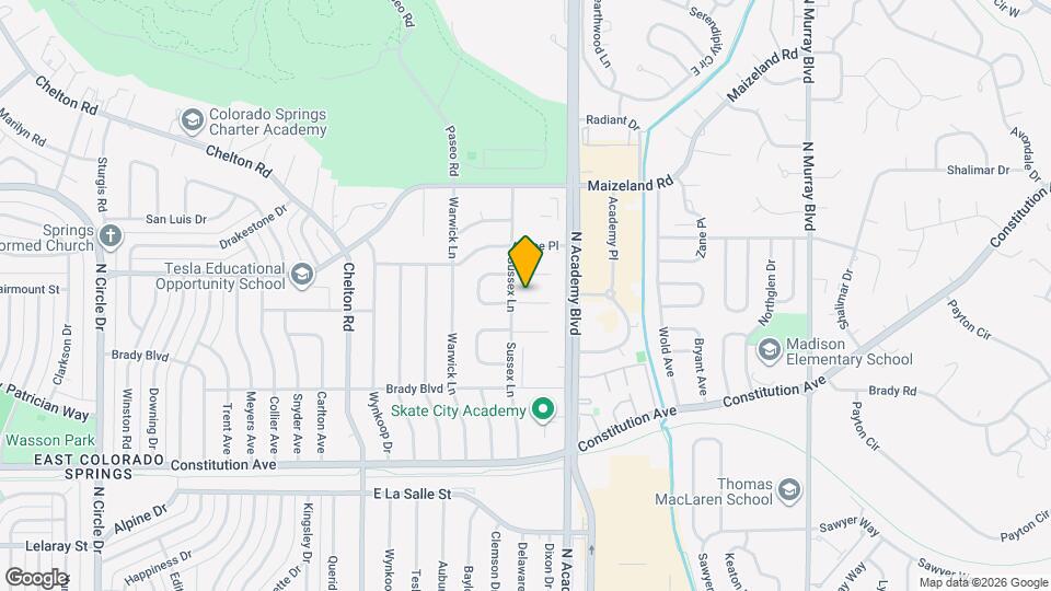 2212 Glenwood Cir Map and Location Details