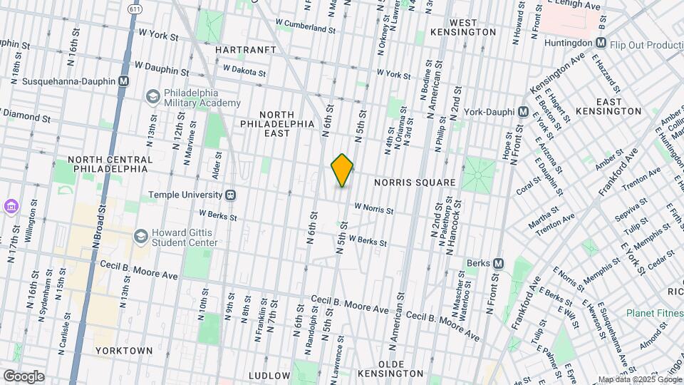 2015 N Reese St-Unit -5A Map and Location Details