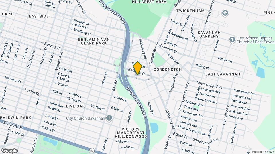 1904 E Anderson St Mapa y Detalles de la Ubicación