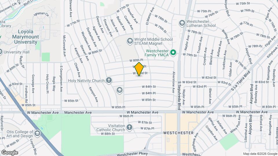 6509 W 83rd St Mapa y Detalles de la Ubicación