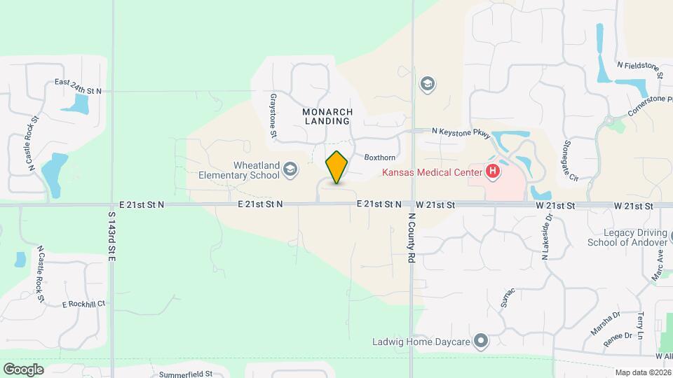 15650 E 21st Ct N Map and Location Details