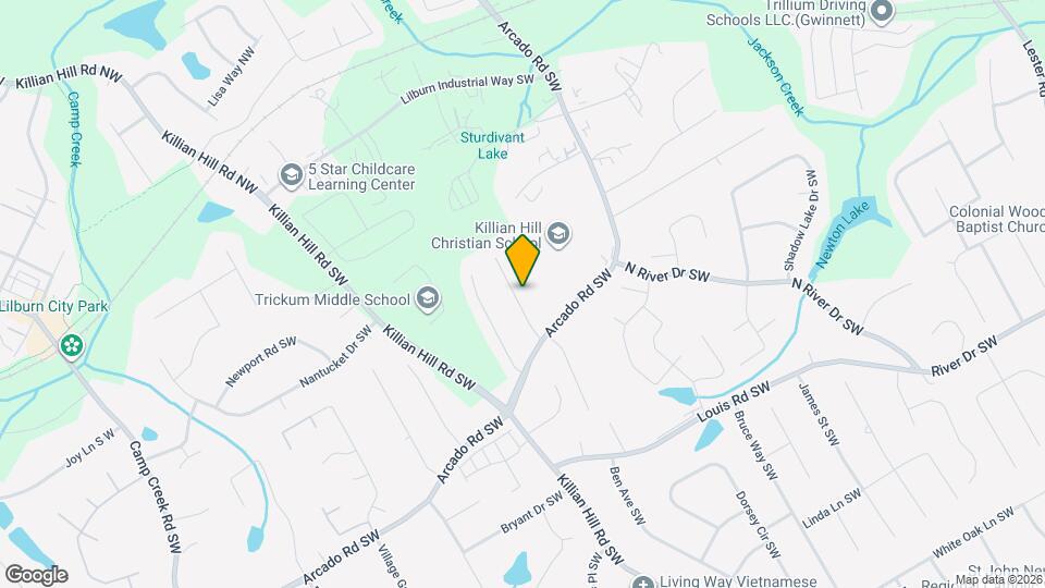 165 Lindridge Dr Map and Location Details
