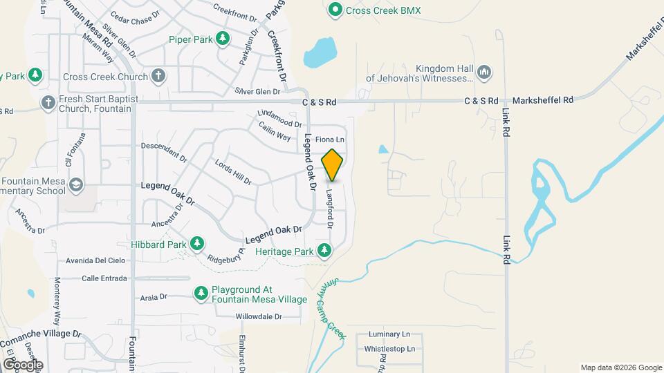8733 Langford Dr Map and Location Details
