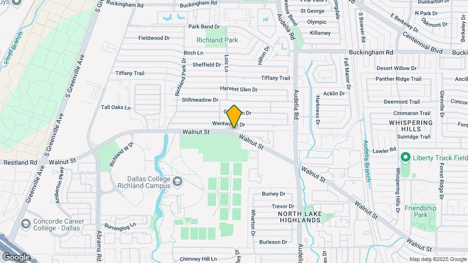 9611 Walnut St, Unit Wingate Condominiums Map and Location Details