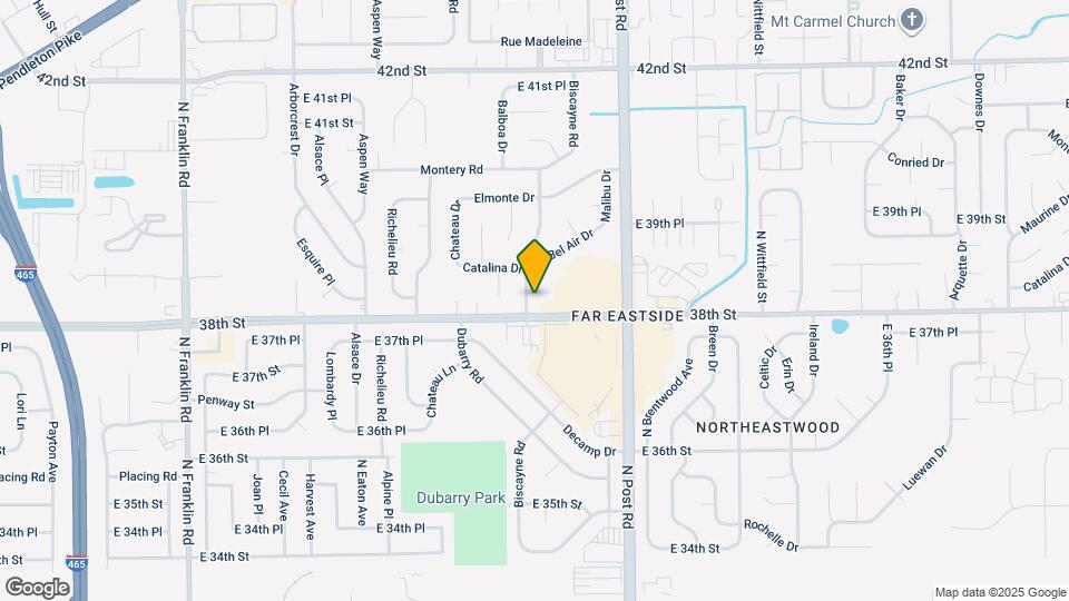 3809 Biscayne Rd Map and Location Details