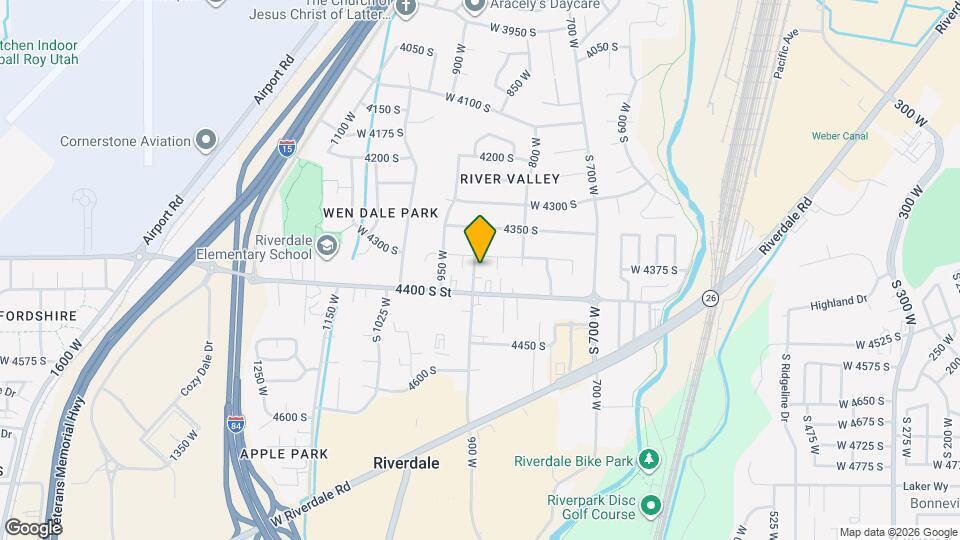 4382 900 W Map and Location Details