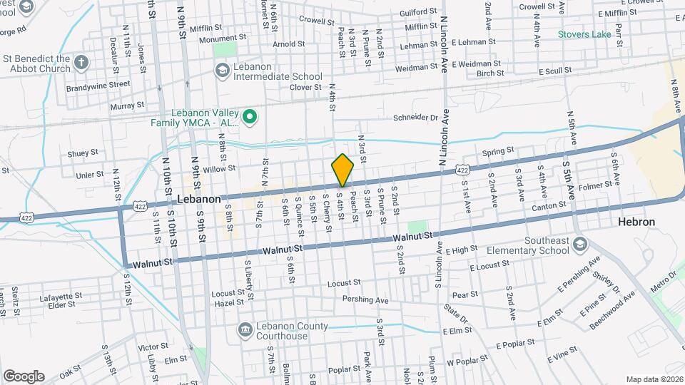 4 S 4th St Map and Location Details