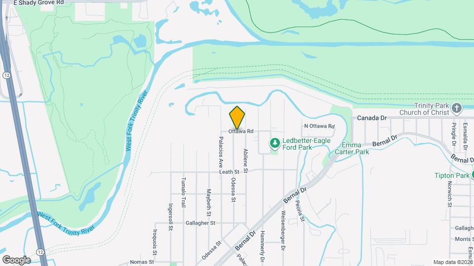 4046 Odessa St Map and Location Details