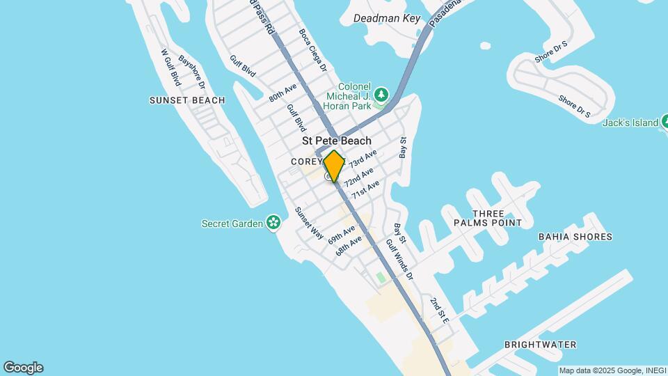 7210 Gulf Blvd Map and Location Details