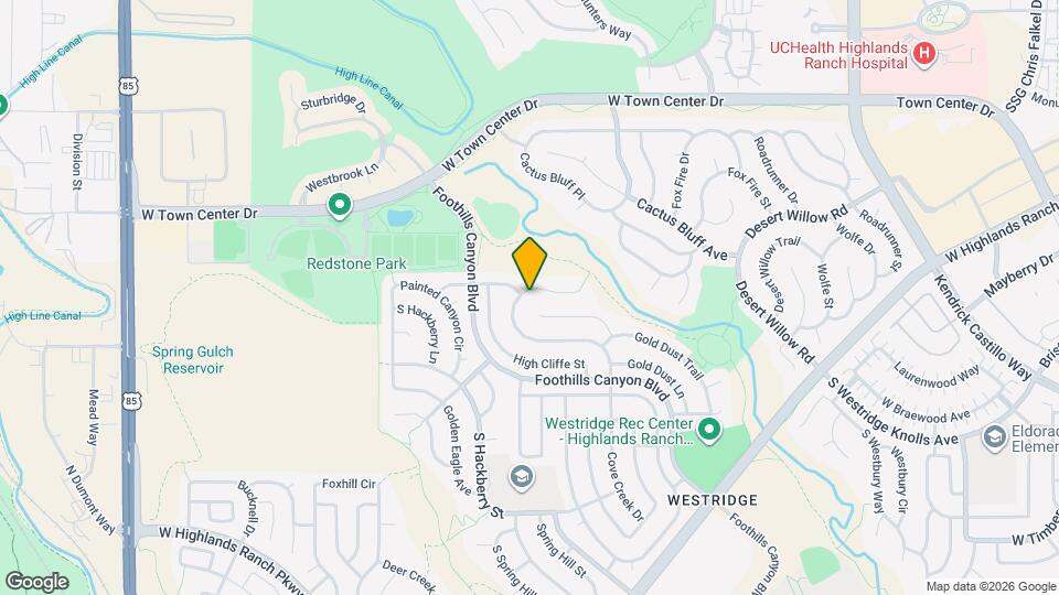9394 Cove Creek Dr Map and Location Details