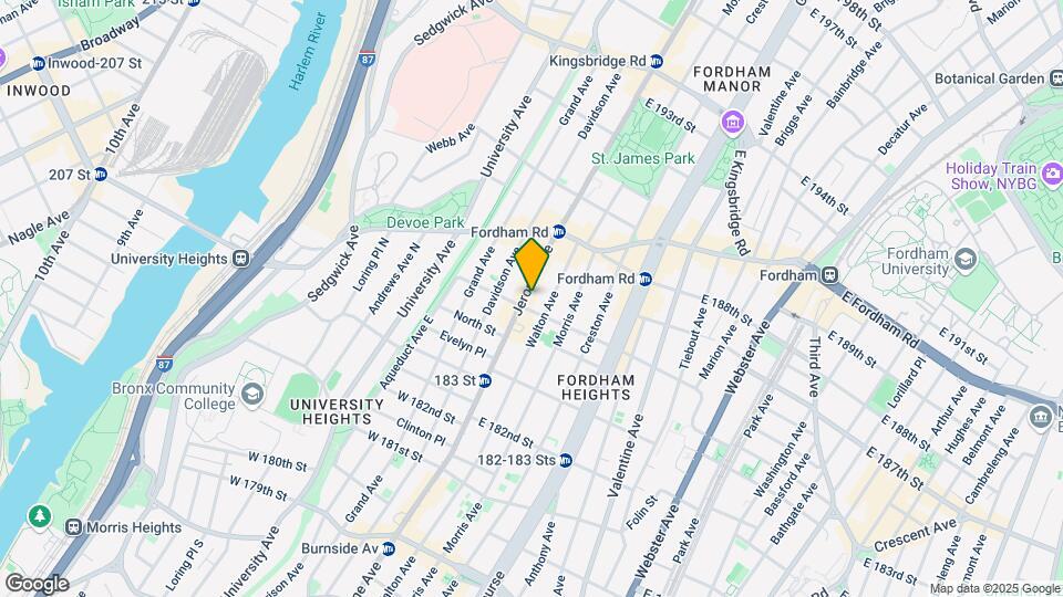 2382-2384 Jerome Ave Map and Location Details