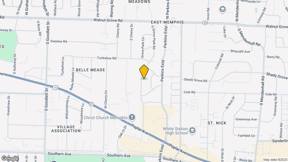 244 S Grove Park Rd Map and Location Details