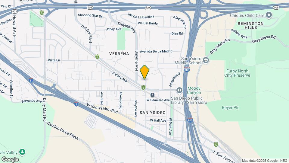 411 Cottonwood Rd Map and Location Details