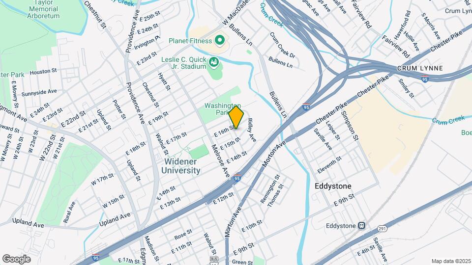 1507 Washington Ave Map and Location Details