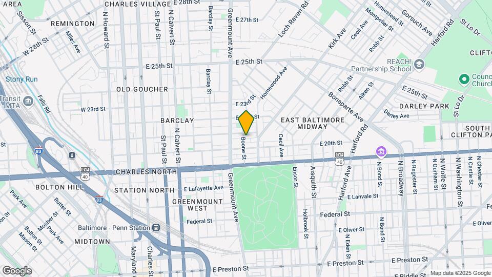 2011 Boone St Map and Location Details