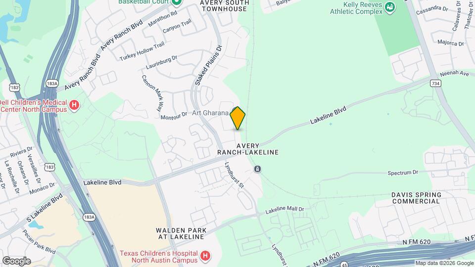 13609 Camp Comfort Ln Map and Location Details