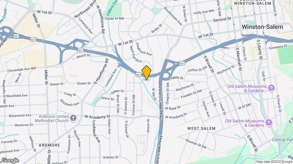 327 Taylor St SW Map and Location Details