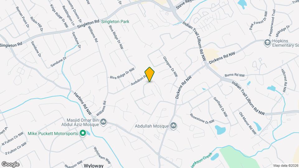 5063 Audubon Pl Map and Location Details