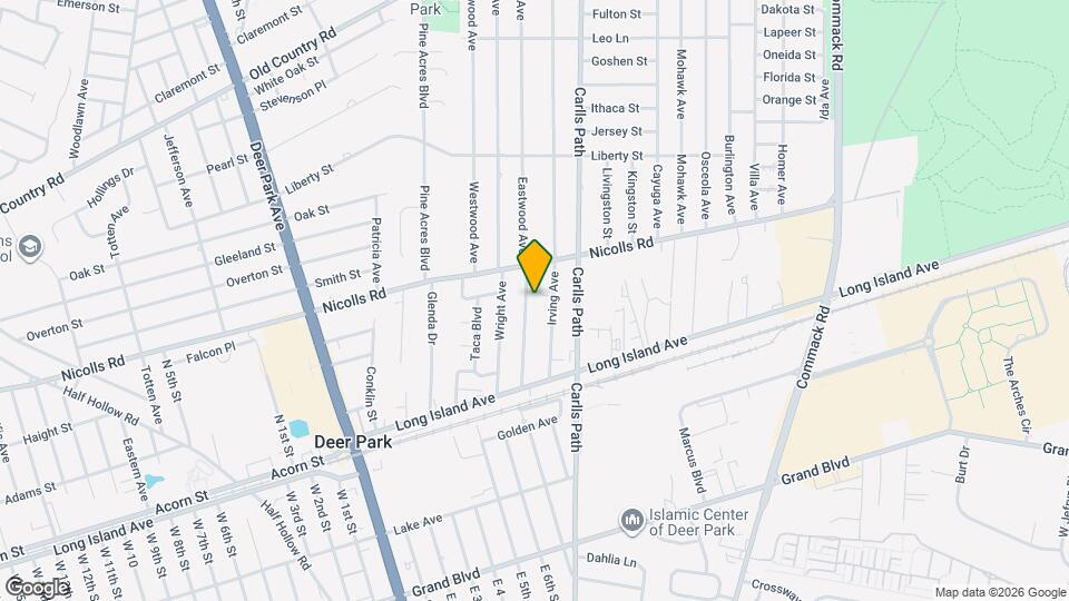 59 Eastwood Ave Map and Location Details