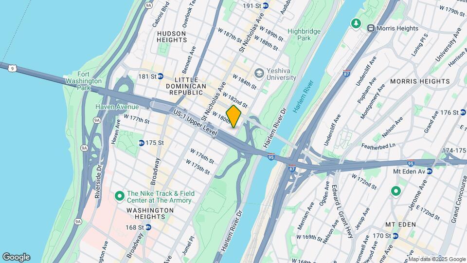 2404 Amsterdam Ave Map and Location Details