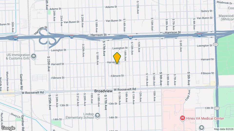 2010 S 15th Ave, Unit #2S Mapa y Detalles de la Ubicación